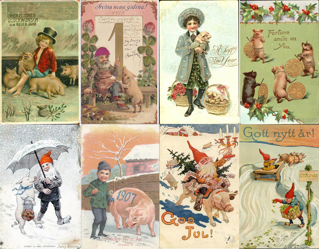 Nieuwjaarskaarten 08